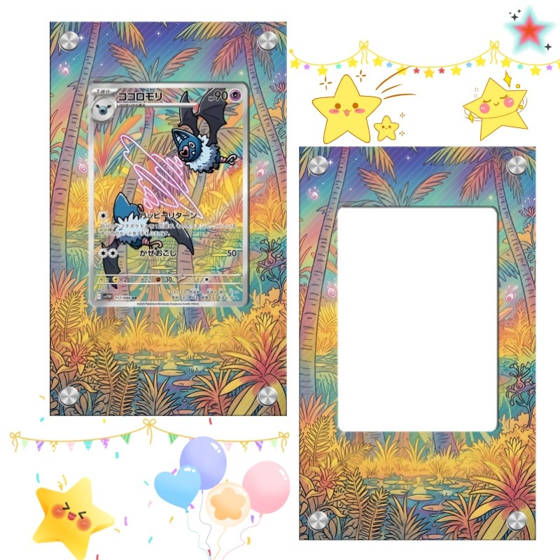 Anime Merchandise For Girls - حافظة أكريليك واقية لعرض بطاقات بوكيمون