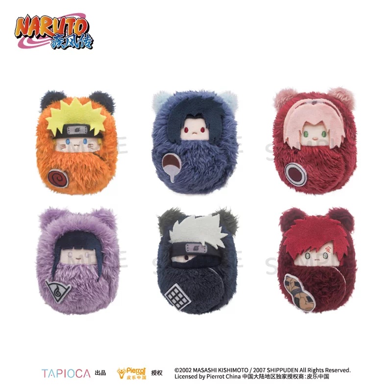 Anime Merchandise Naruto - دمى ناروتو ساسكي ساكورا المخملية من