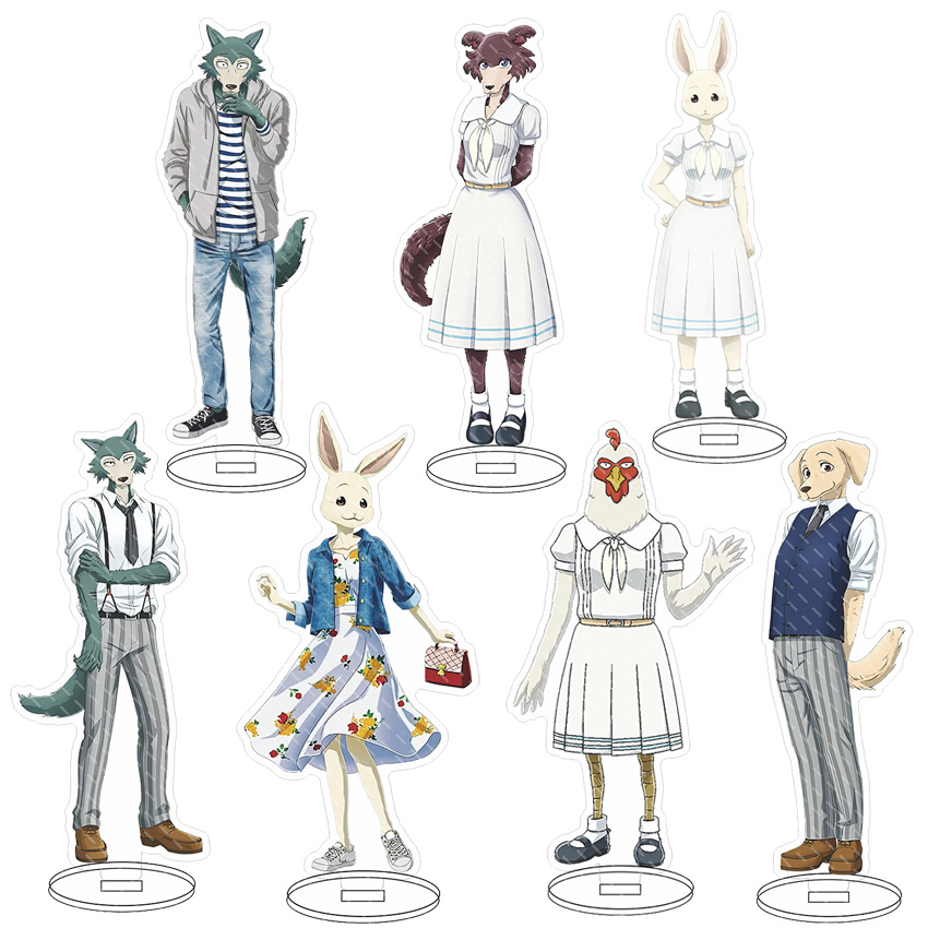 Anime Manga Merchandise - تماثيل أكريليك أنمي بيستارز بطول 16