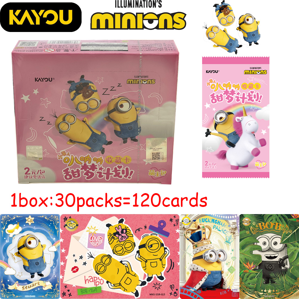 Official Merchandise Anime - بطاقات تداول مينيونز قابلة للجمع من