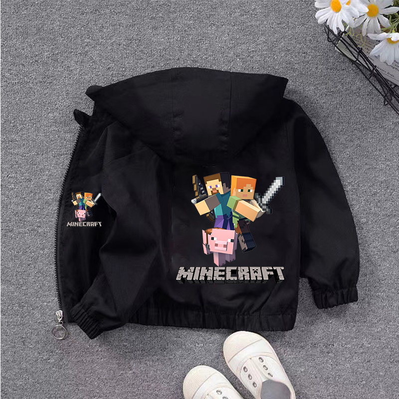 جاكيت ماينكرافت بتصميم شخصيات  - مراجعة Windbreaker Anime Merchandise وسعره
