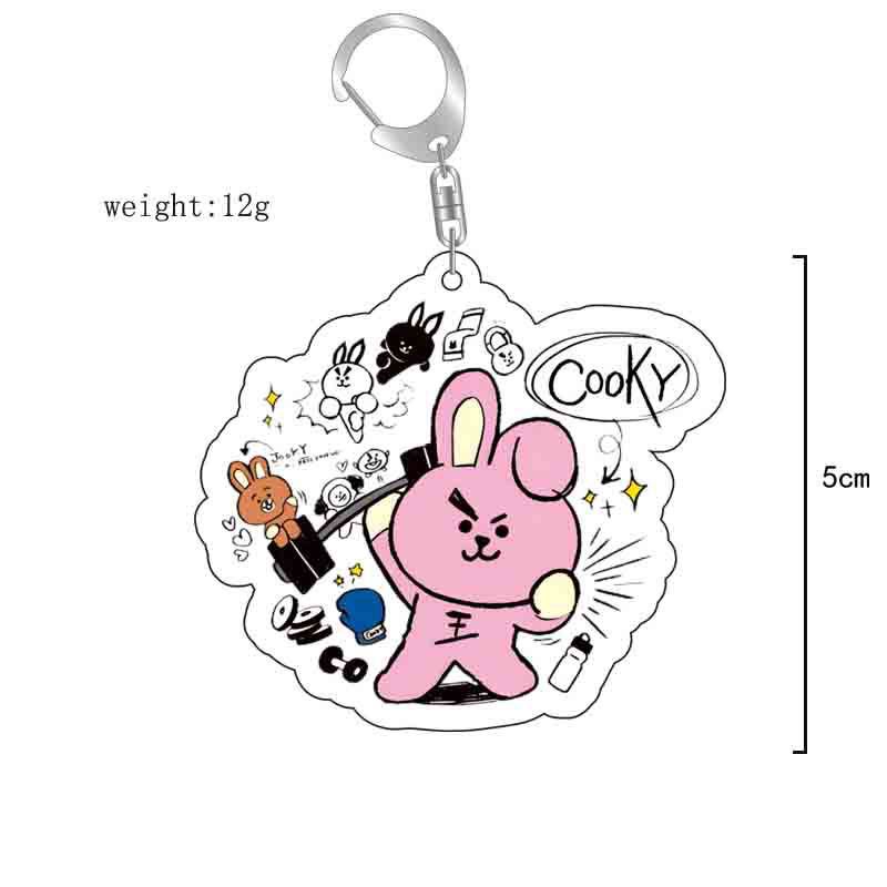سلسلة مفاتيح أكريليك لطيفة بتص - مراجعة Anime Merchandise For Girls وسعره