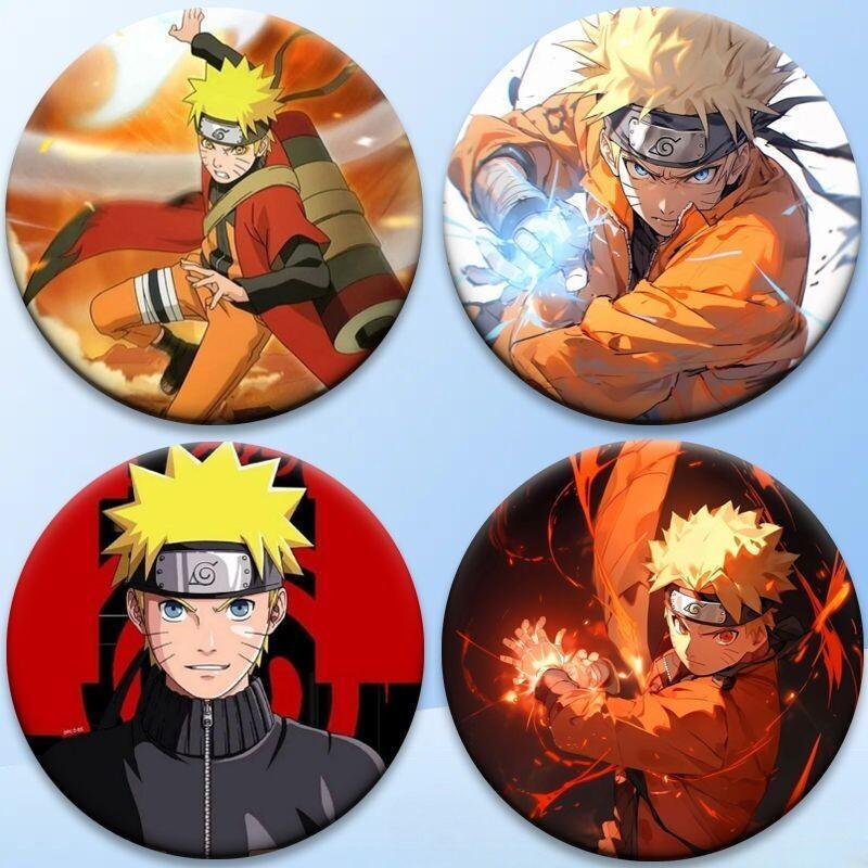 شارة أنمي ناروتو 58 مم من الصف - مراجعة Anime Merchandise Naruto وسعره